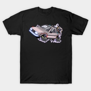 DELOREAN Cartoon T-Shirt